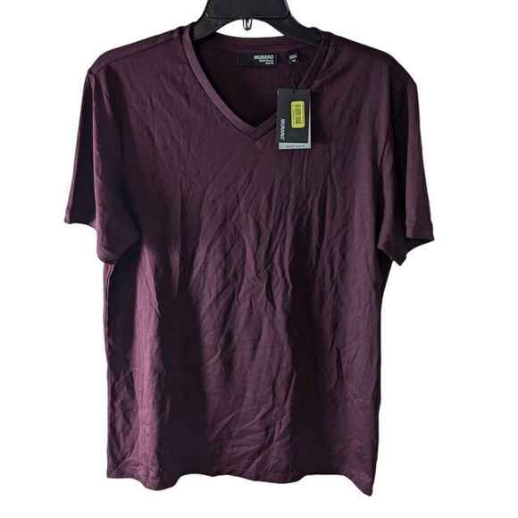 NWT MURANO Liquid Luxury Slim-Fit Short Sleeve Size Med - Picture 2 of 4